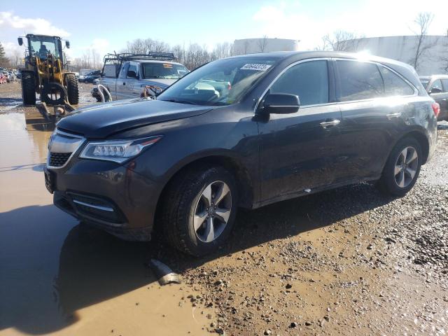 ACURA MDX 2016 with VIN 5FRYD4H25GB058054 - Photo from auction