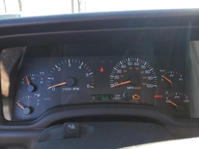 Photo 9 from auction – 2000 JEEP CHEROKEE S with VIN 1J4FF48S6YL273437