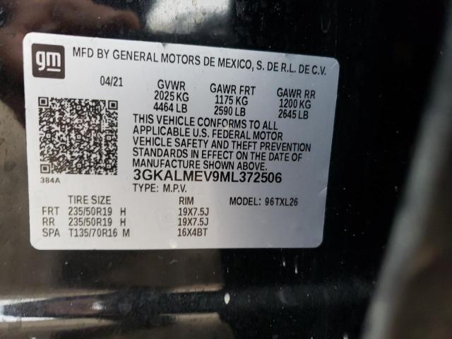 Photo 14 from auction – 2021 GMC TERRAIN SL with VIN 3GKALMEV9ML372506