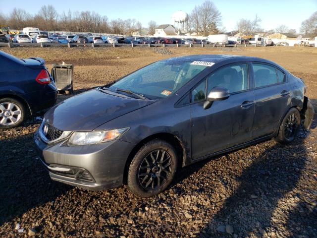 HONDA CIVIC LX 2013 with VIN 2HGFB2F56DH603055 - Photo from auction