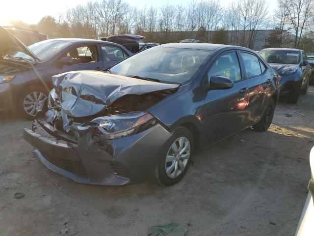 TOYOTA COROLLA L 2015 with VIN 2T1BURHEXFC384062 - Photo from auction
