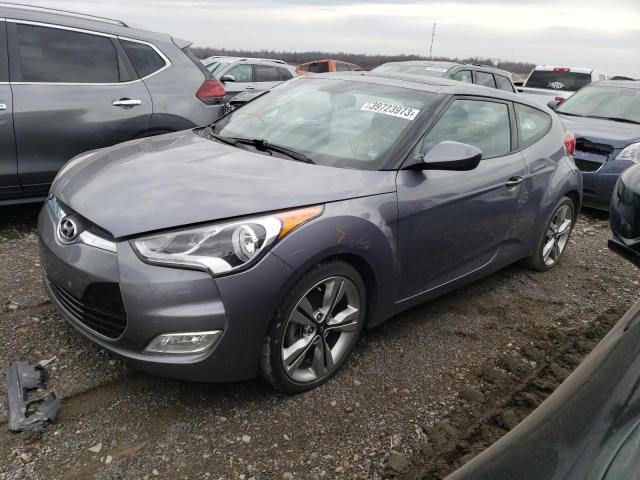 HYUNDAI VELOSTER 2017 with VIN KMHTC6AD9HU319986 - Photo from auction