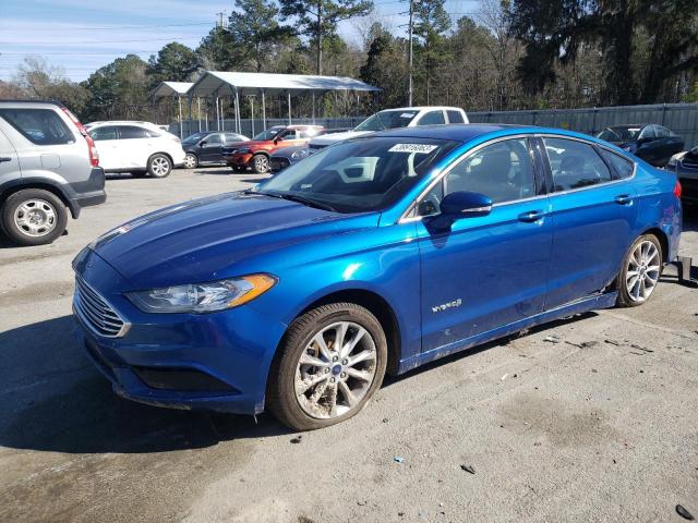 Photo 1 from auction – 2017 FORD FUSION SE with VIN 3FA6P0LU7HR296897