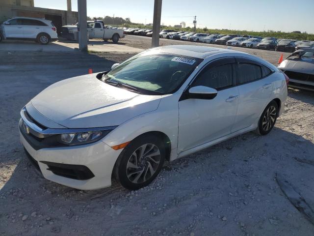 HONDA CIVIC EX 2018 with VIN 2HGFC2F73JH546128 - Photo from auction