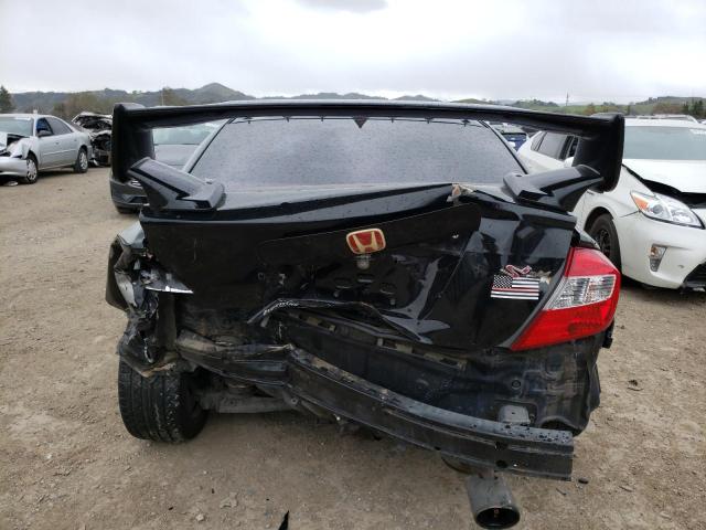 Photo 6 from auction – 2012 HONDA CIVIC SI with VIN 2HGFB6E54CH703596