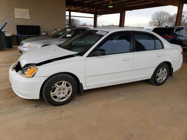 Photo 1 from auction – 2002 HONDA CIVIC LX with VIN 2HGES16522H608613