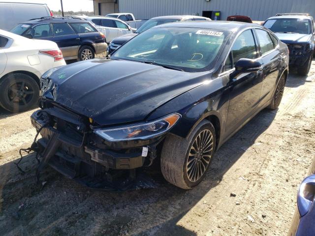 FORD FUSION SE 2017 with VIN 3FA6P0T92HR269019 - Photo from auction