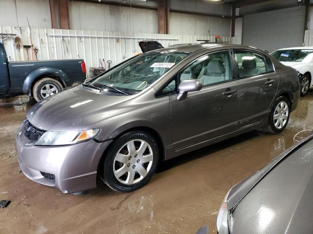 HONDA CIVIC LX 2010 with VIN 19XFA1F50AE017115 - Photo from auction