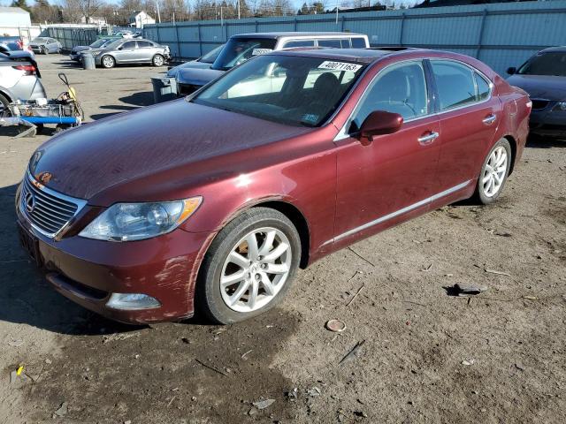 LEXUS LS 460 2007 with VIN JTHBL46F175006582 - Photo from auction