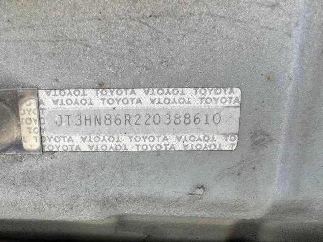 Photo 10 from auction – 2002 TOYOTA 4RUNNER SR with VIN JT3HN86R220388610