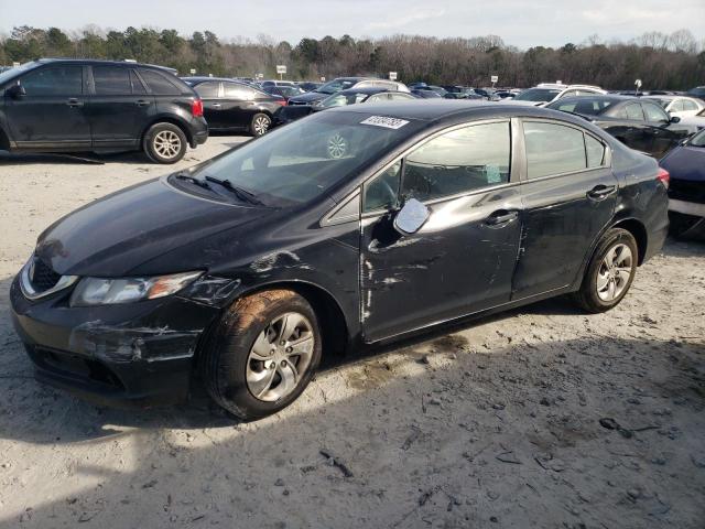HONDA CIVIC LX 2014 with VIN 19XFB2F50EE222281 - Photo from auction