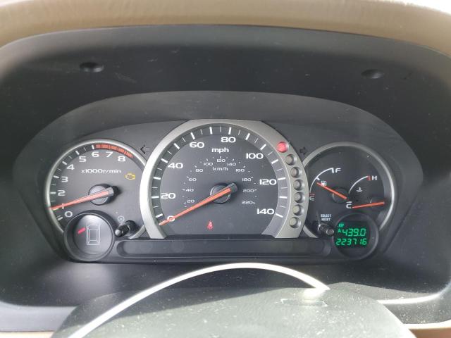 Photo 9 from auction – 2004 HONDA PILOT EXL with VIN 2HKYF18634H554643