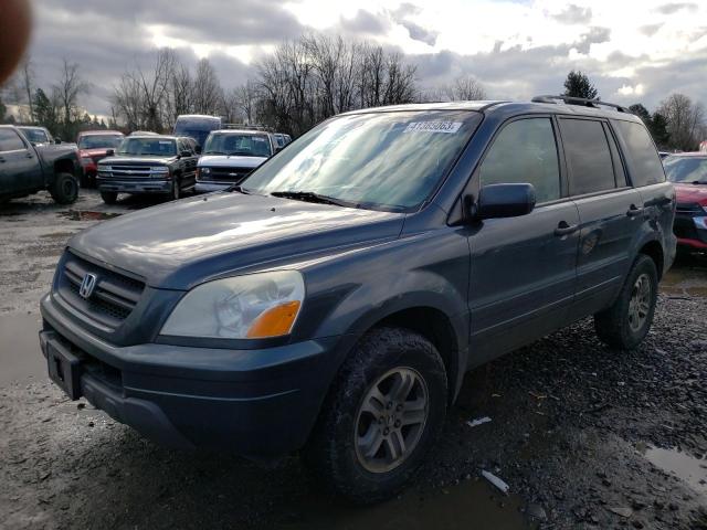 HONDA PILOT EXL 2005 with VIN 2HKYF18635H523538 - Photo from auction