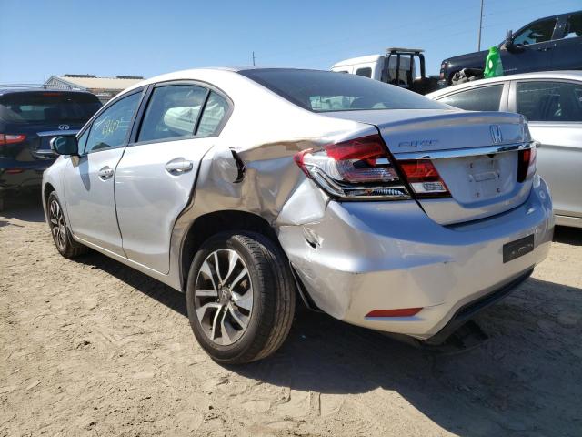 Photo 2 from auction – 2015 HONDA CIVIC EX with VIN 19XFB2F86FE016572