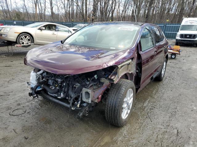 FORD EDGE SEL 2021 with VIN 2FMPK4J92MBA29609 - Photo from auction