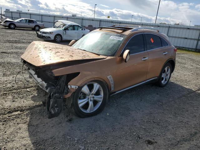 INFINITI FX35 2009 with VIN JNRAS18U39M100207 - Photo from auction