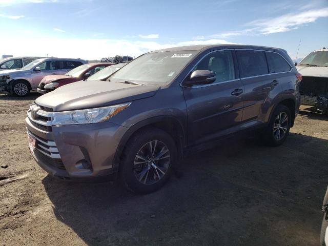 Photo 1 from auction – 2019 TOYOTA HIGHLANDER with VIN 5TDBZRFH1KS929856