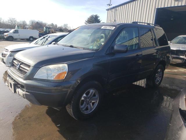 HONDA PILOT EXL 2005 with VIN 2HKYF187X5H528552 - Photo from auction