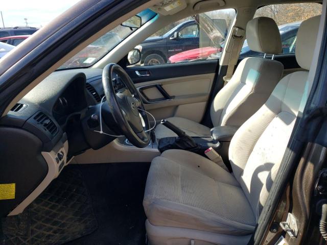 Photo 7 from auction – 2008 SUBARU OUTBACK 2. with VIN 4S4BP61C087332406