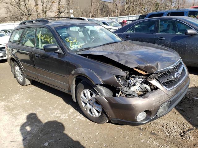 Photo 4 from auction – 2008 SUBARU OUTBACK 2. with VIN 4S4BP61C087332406