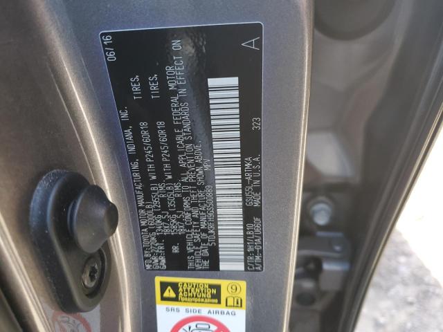 Photo 14 from auction – 2016 TOYOTA HIGHLANDER with VIN 5TDJKRFH9GS500889