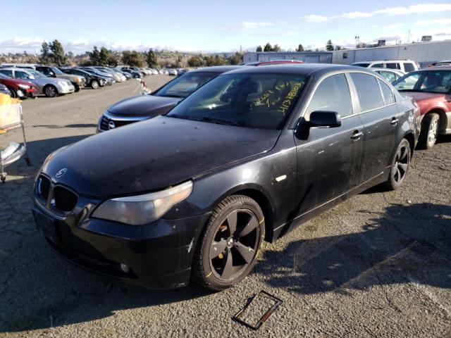 BMW 525 I 2006 with VIN WBANE53586CK88415 - Photo from auction