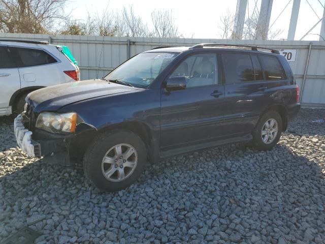 TOYOTA HIGHLANDER 2003 with VIN JTEHF21A330137227 - Photo from auction