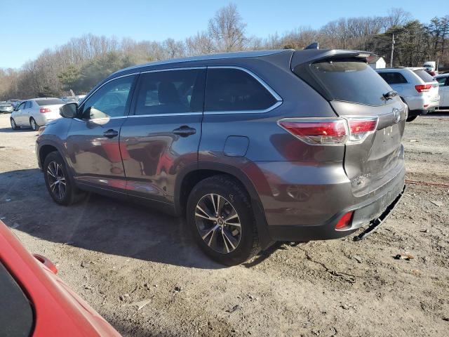 Photo 2 from auction – 2016 TOYOTA HIGHLANDER with VIN 5TDJKRFH9GS500889