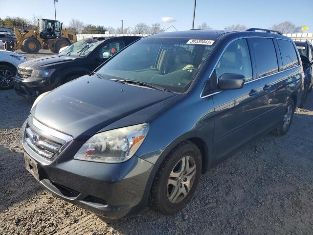 HONDA ODYSSEY EX 2005 with VIN 5FNRL38735B060672 - Photo from auction