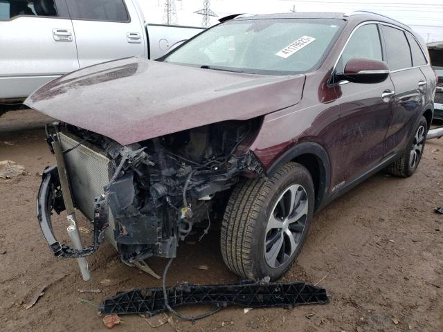 KIA SORENTO EX 2018 with VIN 5XYPHDA52JG429032 - Photo from auction