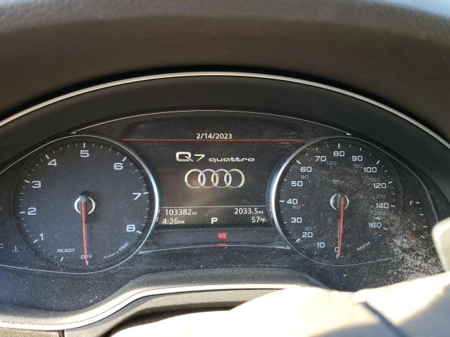 Photo 9 from auction – 2017 AUDI Q7 PREMIUM with VIN WA1LAAF74HD039144