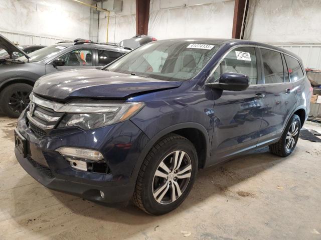 HONDA PILOT EXL 2017 with VIN 5FNYF6H5XHB058702 - Photo from auction