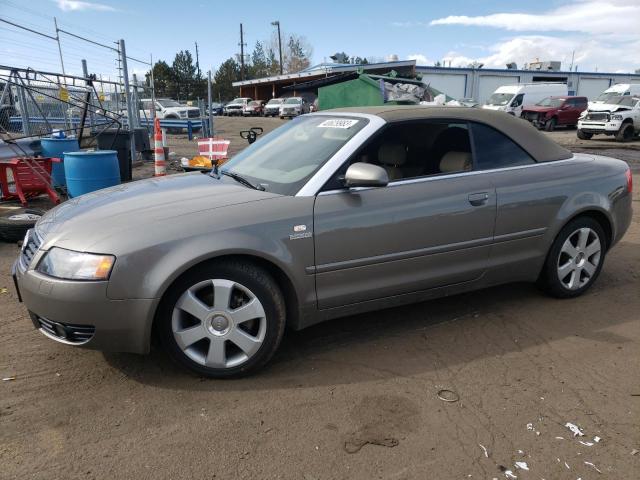 AUDI A4 1.8 CAB 2005 with VIN WAUAC48H85K015190 - Photo from auction