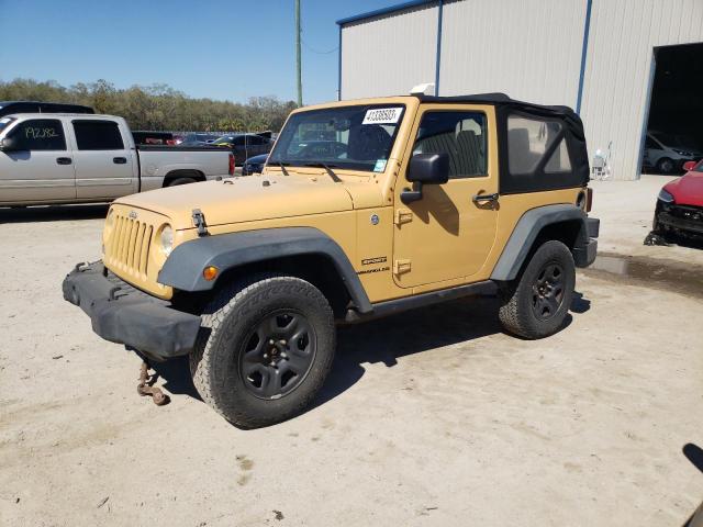 Photo 1 from auction – 2014 JEEP WRANGLER S with VIN 1C4AJWAG7EL108976