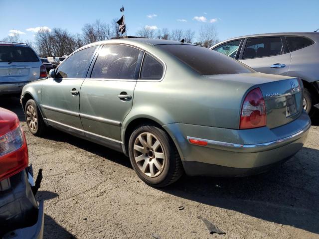 Photo 2 from auction – 2002 VOLKSWAGEN PASSAT GLS with VIN WVWPD63B42E401219