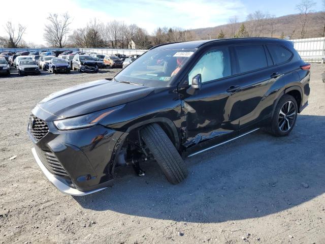 TOYOTA HIGHLANDER 2022 with VIN 5TDJZRBH1NS189067 - Photo from auction
