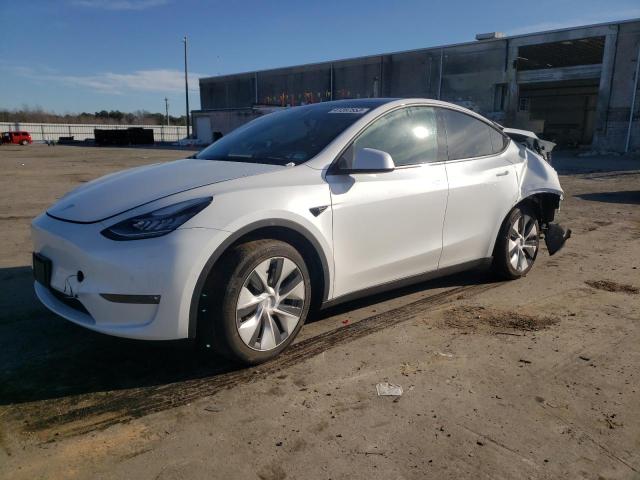 TESLA MODEL Y 2021 with VIN 5YJYGDEE6MF199525 - Photo from auction