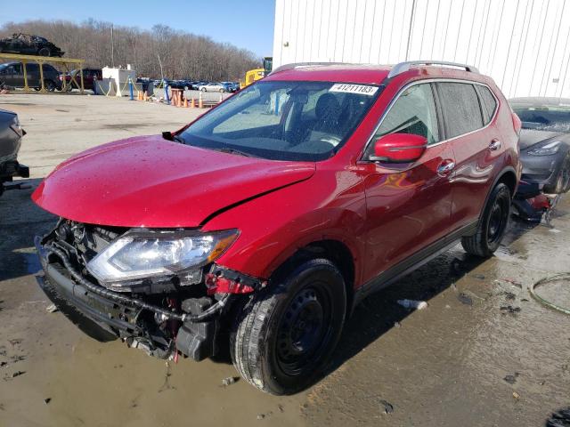 NISSAN ROGUE S 2017 with VIN JN8AT2MV7HW258333 - Photo from auction