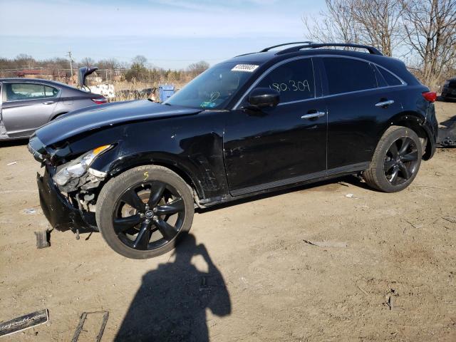 INFINITI QX70 2015 with VIN JN8CS1MW0FM481241 - Photo from auction