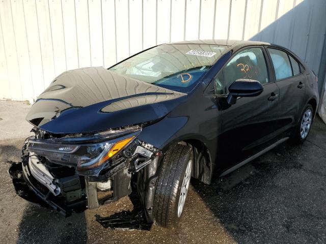 TOYOTA COROLLA LE 2021 with VIN 5YFEPMAEXMP215724 - Photo from auction
