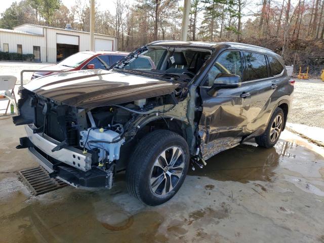 TOYOTA HIGHLANDER 2020 with VIN 5TDHZRAH9LS012554 - Photo from auction