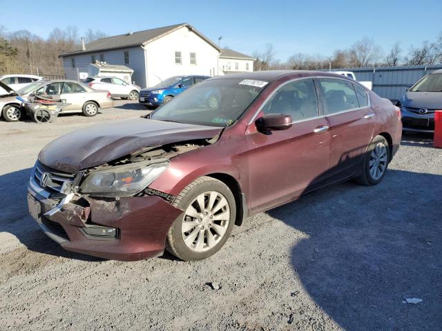 HONDA ACCORD EXL 2014 with VIN 1HGCR2F80EA035409 - Photo from auction