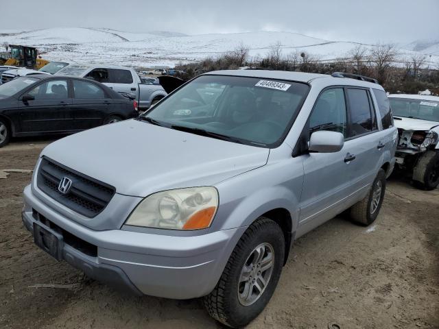 HONDA PILOT EXL 2004 with VIN 2HKYF18554H513079 - Photo from auction