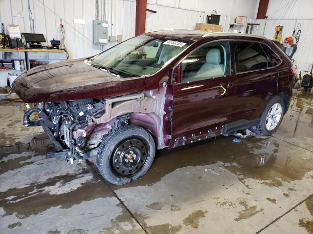 FORD EDGE SEL 2019 with VIN 2FMPK4J94KBC63893 - Photo from auction