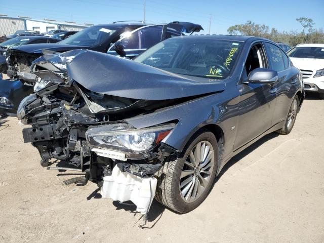 Photo 1 from auction – 2018 INFINITI Q50 LUXE with VIN JN1EV7AP3JM366138