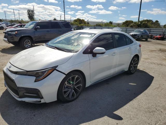 TOYOTA COROLLA SE 2020 with VIN 5YFS4RCE4LP041881 - Photo from auction