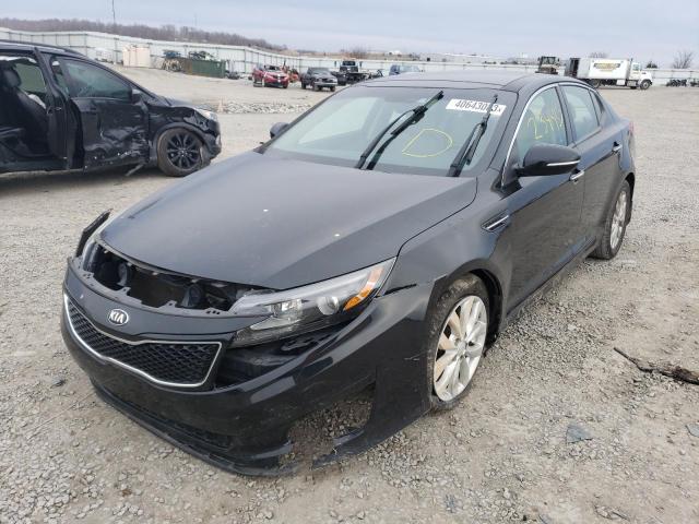 KIA OPTIMA EX 2015 with VIN 5XXGN4A76FG406570 - Photo from auction