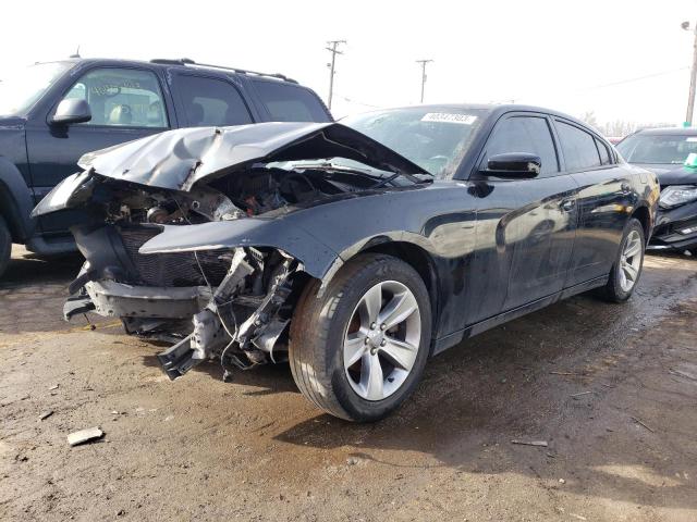 DODGE CHARGER SX 2018 with VIN 2C3CDXHG7JH169543 - Photo from auction