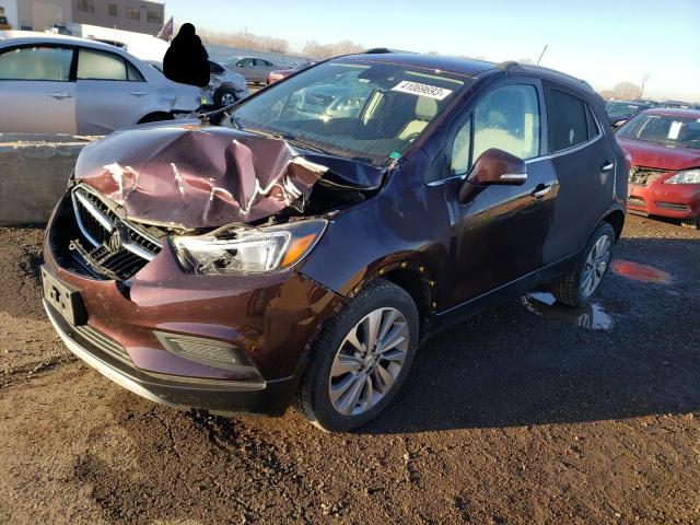 BUICK ENCORE PRE 2018 with VIN KL4CJASB2JB624722 - Photo from auction