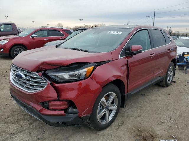 FORD EDGE SEL 2019 with VIN 2FMPK3J97KBC25956 - Photo from auction